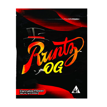 1g Exotic Mylar Bag - Runtz OG (100 Count)
