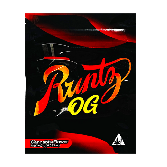 1g Exotic Mylar Bag - Runtz OG (100 Count)