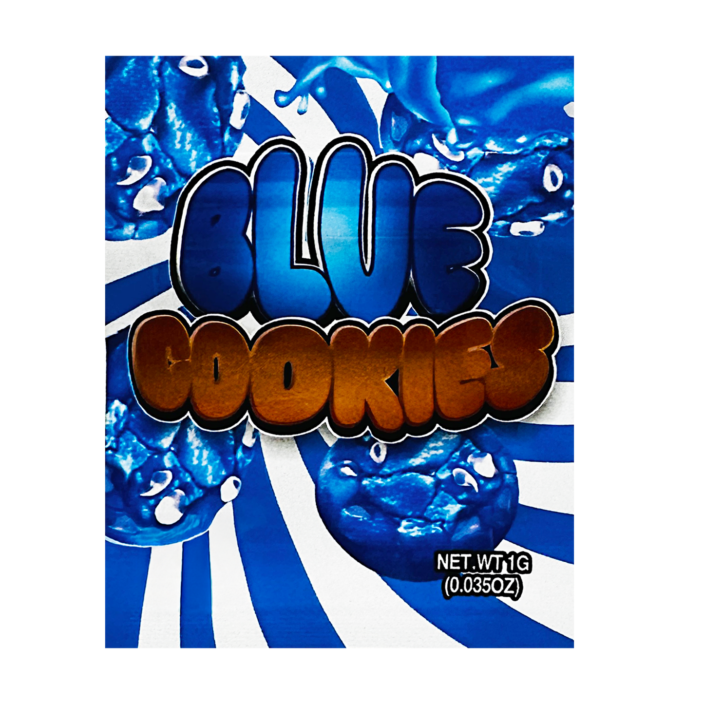 1g Exotic Mylar Bag - Blue Cookies (100 Count)