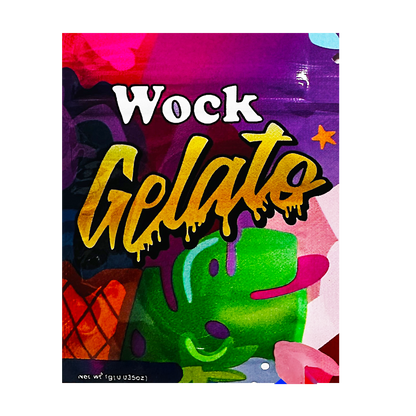 1g Exotic Mylar Bag - Work Gelato (100 Count)