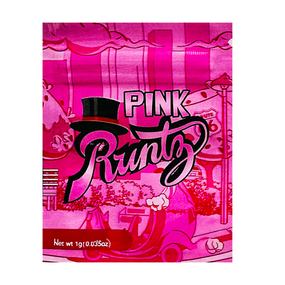 1g Exotic Mylar Bag - Pink Runtz (100 Count)