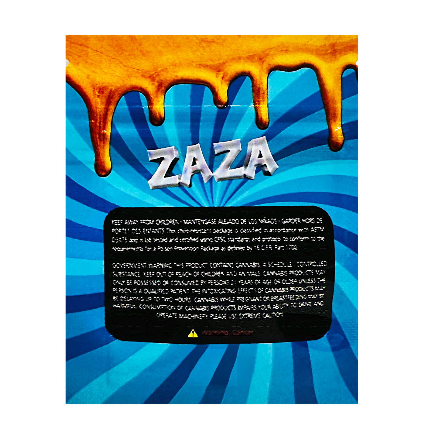 1g Exotic Mylar Bag - Zaza (100 Count)
