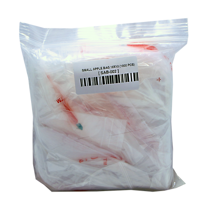 Mylar Bags, Cannabis Mylar Bags, Where to buy mylar bags, Custom mylar bags near me, Mylar Bags Wholesale. Apple Bags. Small plastic bag with a barcode label on a white background