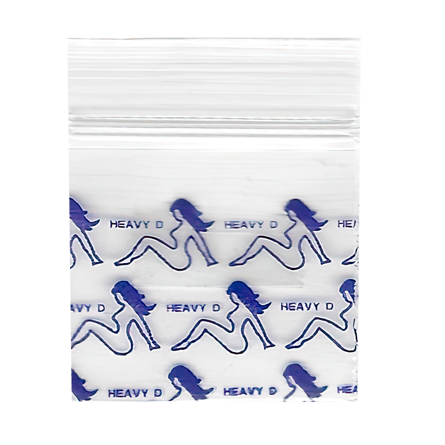 Mylar Bags, Cannabis Mylar Bags, Where to buy mylar bags, Custom mylar bags near me, Mylar Bags Wholesale. Apple Bags. Clear plastic bag with blue graphics and 'Heavy D' text on a white background