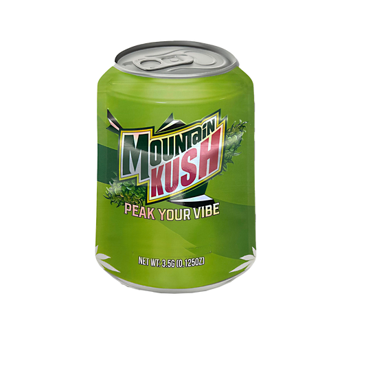 3.5g Shaped Mylar Bag - Mountain Kush (50 Count)