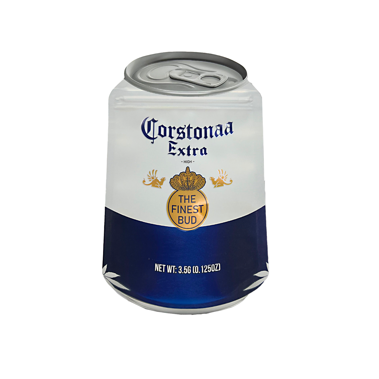 3.5g Shaped Mylar Bag - Corstonaa Extra (50 Count)