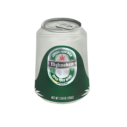 3.5g Shaped Mylar Bag - Highneken (50 Count)