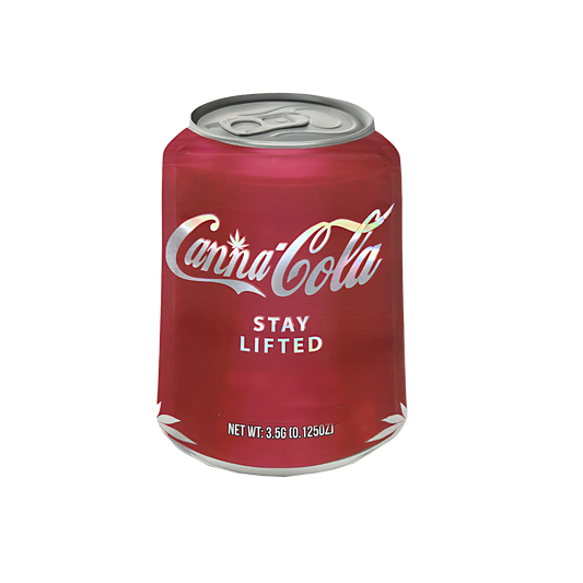 3.5g Shaped Mylar Bag - Canna Cola (50 Count)