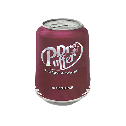 3.5g Shaped Mylar Bag - Dr Puffer (50 Count)