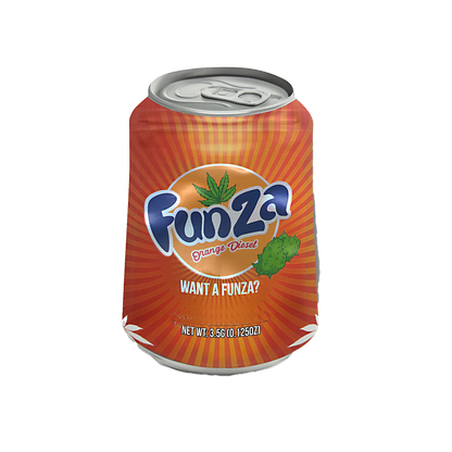 3.5g Shaped Mylar Bag - Funza (50 Count)