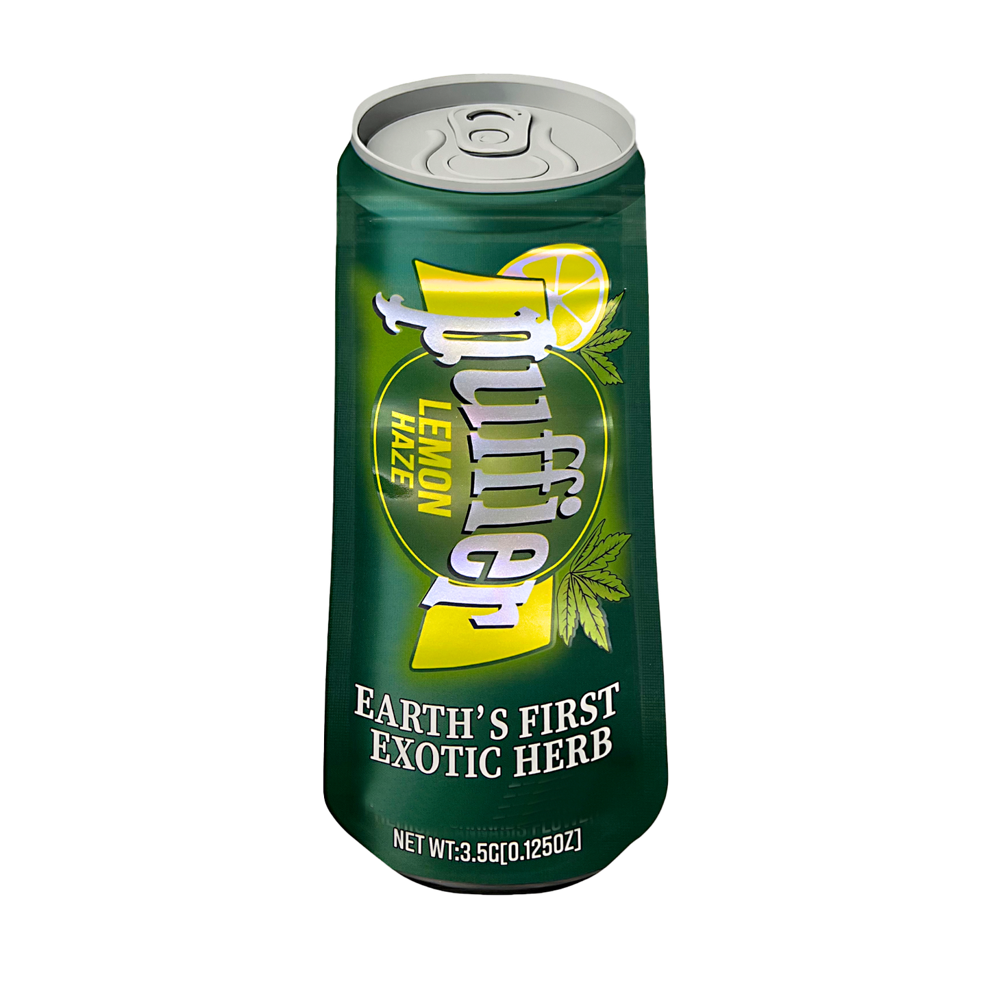 3.5g Shaped Mylar Bag - Puffier Lemon Haze (50 Count)