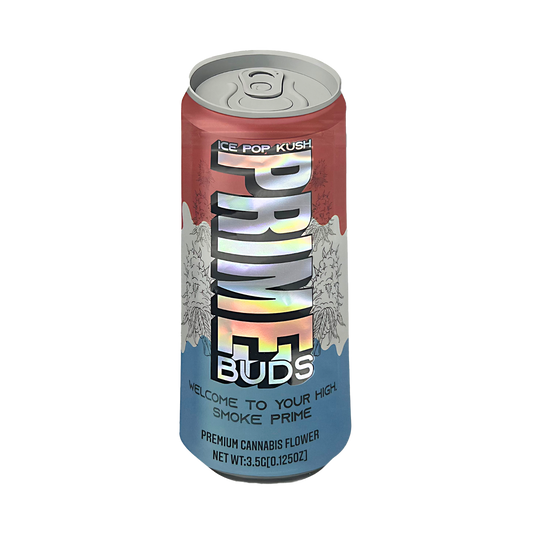 3.5g Shaped Mylar Bag - Prime Buds (50 Count)