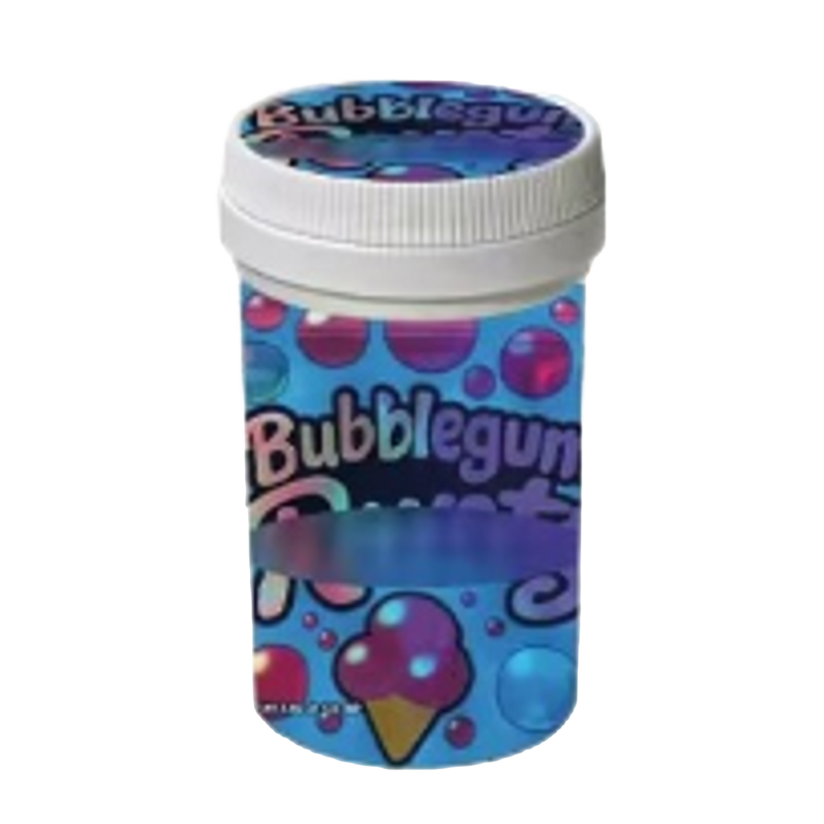 12 Pack -3.5g Sealed Gram Jars with Child-Resistant Caps - Bubblegum Runtz