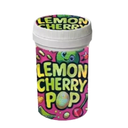 12 Pack -3.5g Sealed Gram Jars with Child-Resistant Caps - Choose your Design