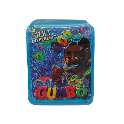 32 Pack - 7g Thick Sticker Mylar Bags  - Premium Smell Proof Packaging - Whoops Gumbo