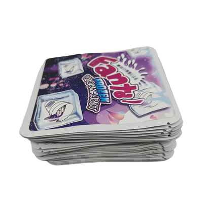32 Pack - 7g Thick Sticker Mylar Bags  - Premium Smell Proof Packaging - Fanta Frozen Wockhardt