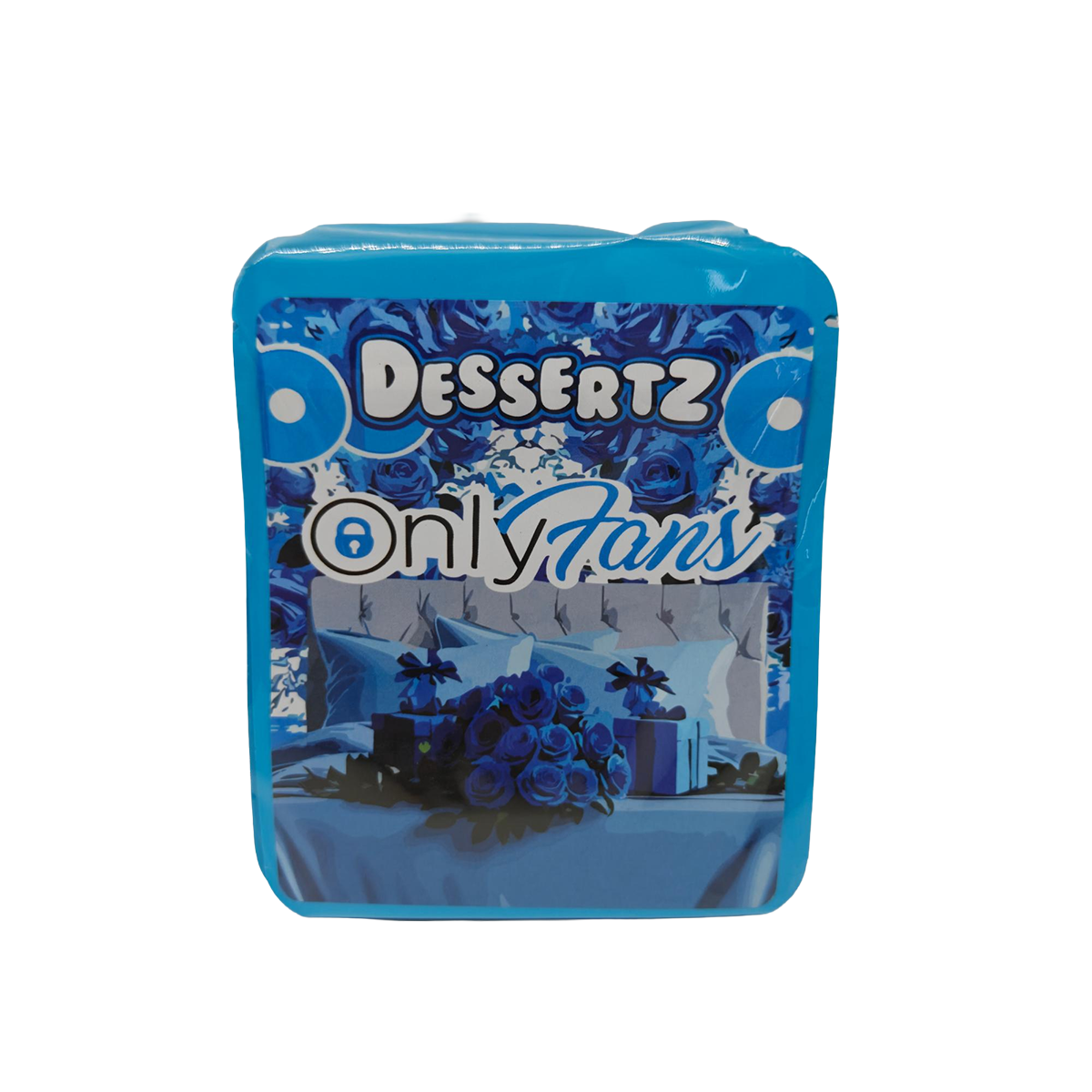 32 Pack - 7g Thick Sticker Mylar Bags  - Premium Smell Proof Packaging - Dessertz Only Fans
