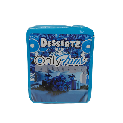 32 Pack - 7g Thick Sticker Mylar Bags  - Premium Smell Proof Packaging - Dessertz Only Fans