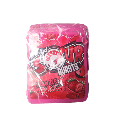 32 Pack - 7g Thick Sticker Mylar Bags  - Premium Smell Proof Packaging - Kool Aid Sour Burst