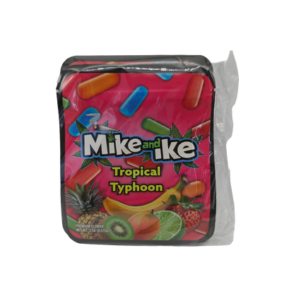 32 Pack - 7g Thick Sticker Mylar Bags  - Premium Smell Proof Packaging - Mike and Ike Tropical Typhoon