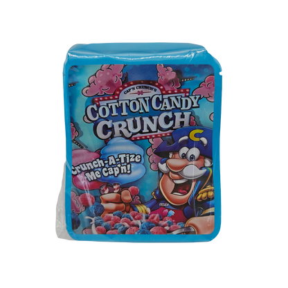 32 Pack - 7g Thick Sticker Mylar Bags  - Premium Smell Proof Packaging - Cotton Candy Crunch