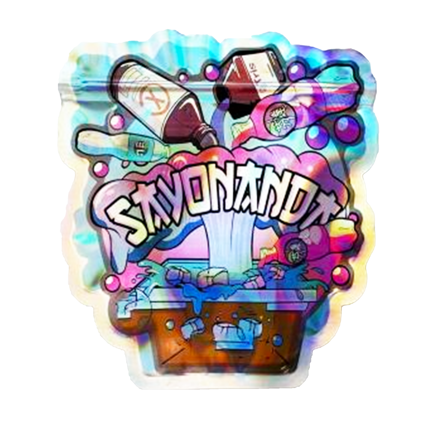 3.5g Shaped Mylar Bag - Sayonanda (50 Count)