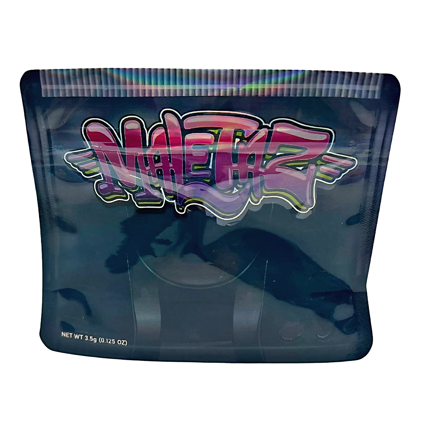 3.5g Shaped Mylar Bag - Maletaz (50 Count)
