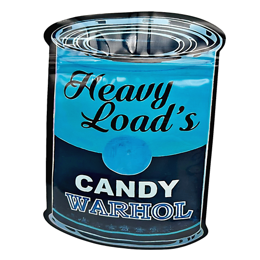 3.5g Shaped Mylar Bag - Heavy Load's Candy Warhol (50 Count)