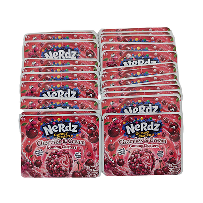 32 Pack – 7g Exotic Thick Sticker Mylar Bags – Premium Smell Proof - Nerdz Cherries & Cream