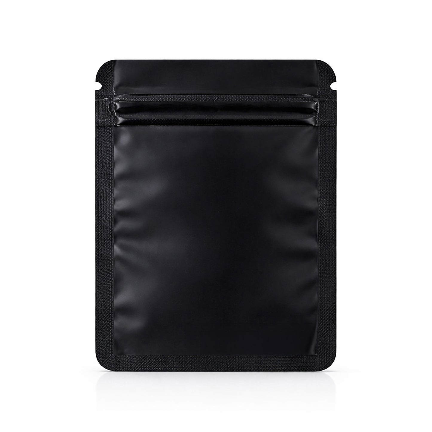 100 Pack - Mini Solid Color Zip-Seal Foil Pouches (2.6"x3.") Square Style Selection