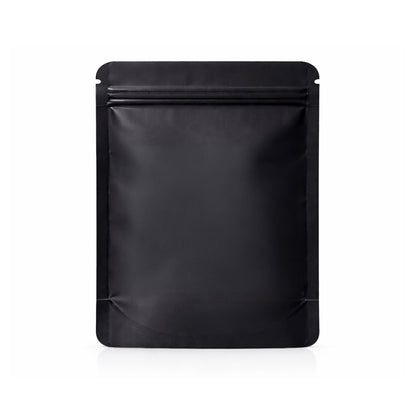 50 Pack - Large Solid Color Zip-Seal Foil Pouches (6"x8") Square Style Selection