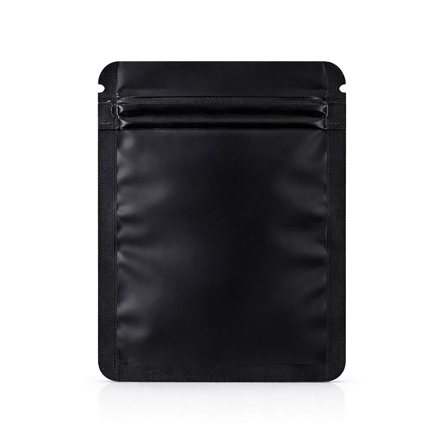 50 Pack - Small Solid Color Zip-Seal Foil Pouches (4" x 5")  12 Color Options