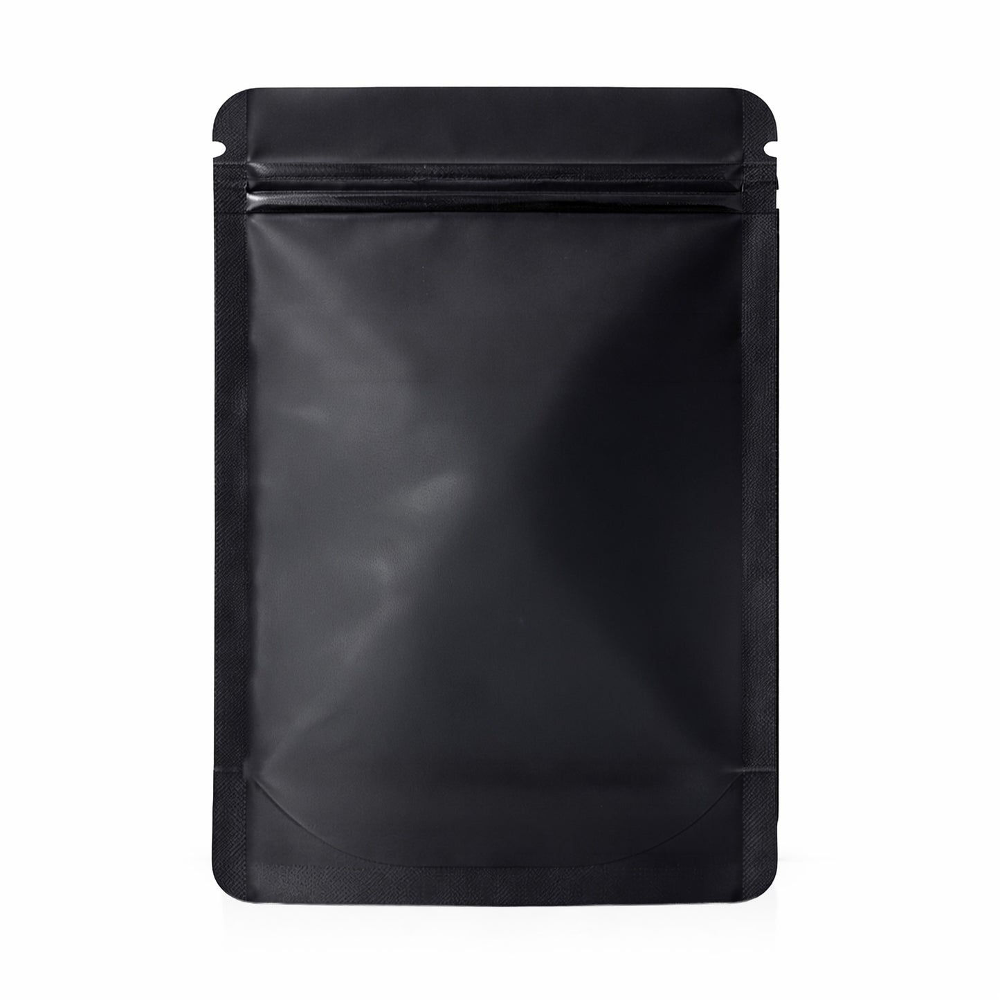 50 Pack - Medium Solid Color Zip-Seal Foil Pouches (4"x6.5") Oval Window Selection