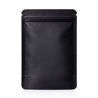 50 Pack - Medium Solid Color Zip-Seal Foil Pouches (4"x6.5") Square Style Selection