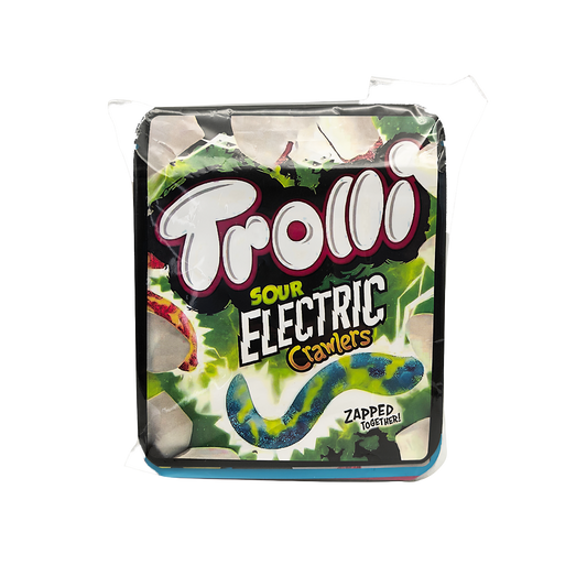 25 Pack - 3.5g Thick Sticker Mylar Bags Premium Smell Proof Packaging  | Trolli Candy Collection