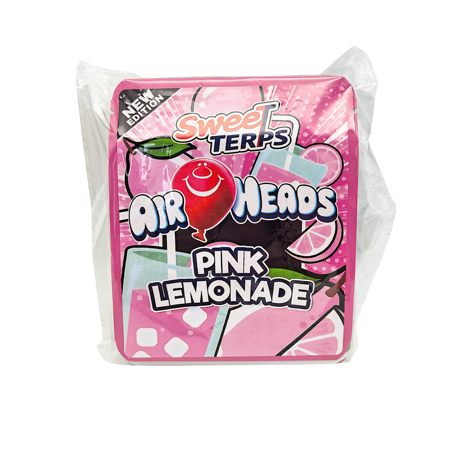 25 Pack - 3.5g Thick Sticker Mylar Bags Premium Smell Proof Packaging  | Airheads Candy Collection