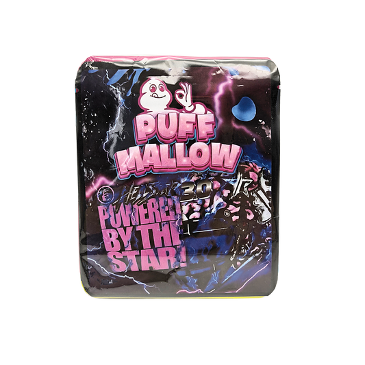 25 Pack - 3.5g Thick Sticker Mylar Bags Premium Smell Proof Packaging  | Puff Mallow Collection Vol. 1