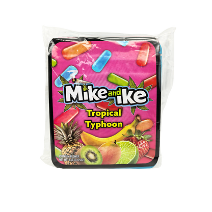 25 Pack - 3.5g Thick Sticker Mylar Bags Premium Smell Proof Packaging  | Mike & Ike Candy Collection