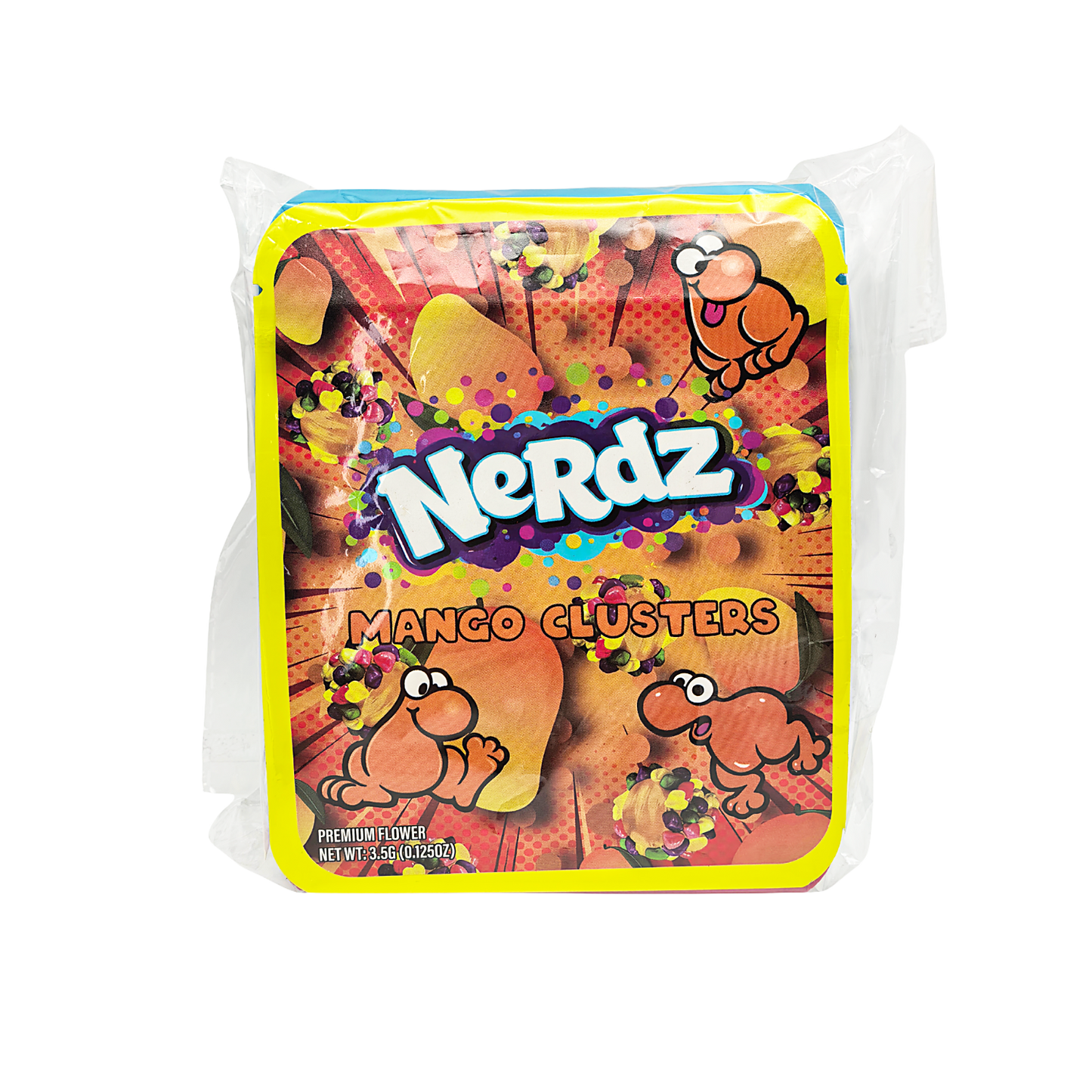 25 Pack - 3.5g Thick Sticker Mylar Bags Premium Smell Proof Packaging  | Candy Mashup Collection