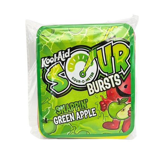 25 Pack - 3.5g Thick Sticker Mylar Bags Premium Smell Proof Packaging  | Sour Bursts Collection