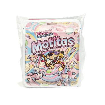 25 Pack - 3.5g Thick Sticker Mylar Bags Premium Smell Proof Packaging  | Motitas Collection