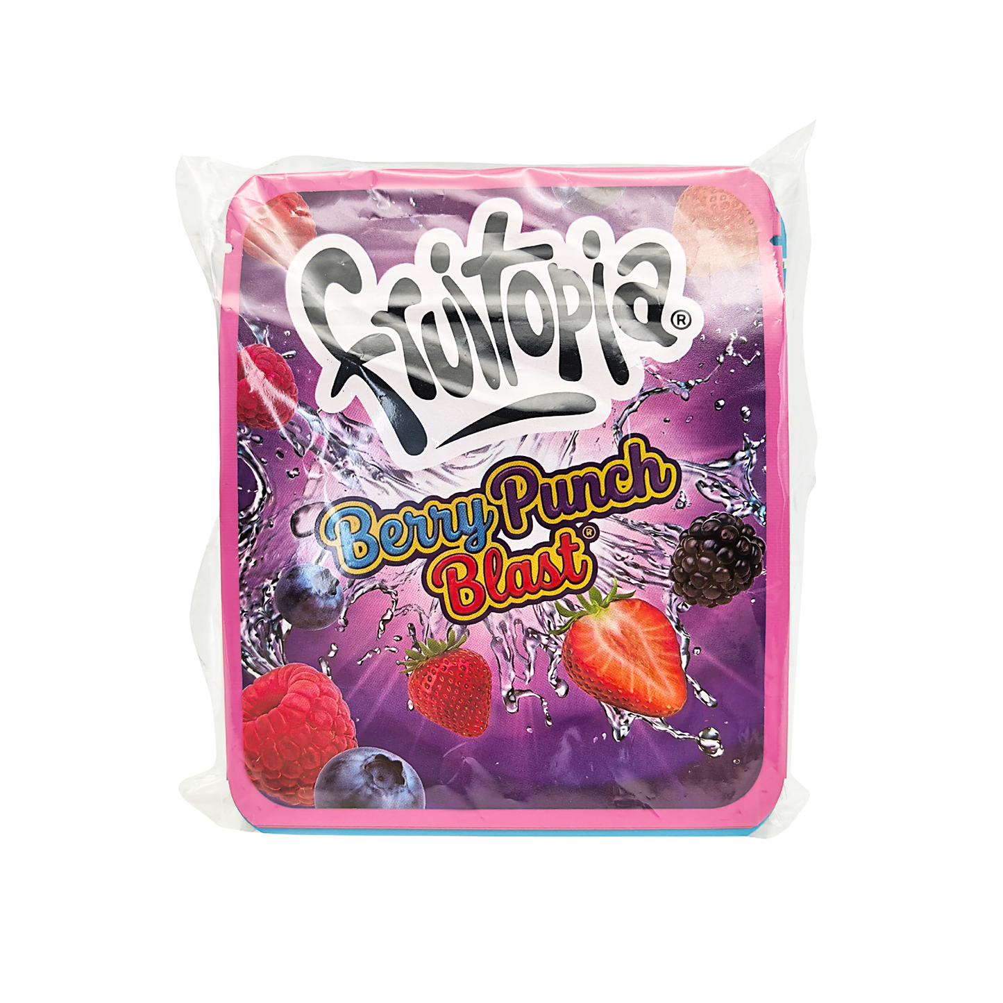 25 Pack - 3.5g Thick Sticker Mylar Bags Premium Smell Proof Packaging  | Fruitopia Collection