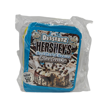 32 Pack - 3.5g Thick Sticker Mylar Bags - Premium Smell Proof Packaging Mix - Dessertz Sweets Set
