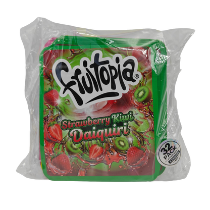32 Pack - 3.5g Thick Sticker Mylar Bags - Premium Smell Proof Packaging Mix - Frutopia Drinks