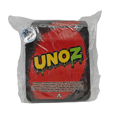 32 Pack - 3.5g Thick Sticker Mylar Bags - Premium Smell Proof Packaging Mix - Unoz Basic Set