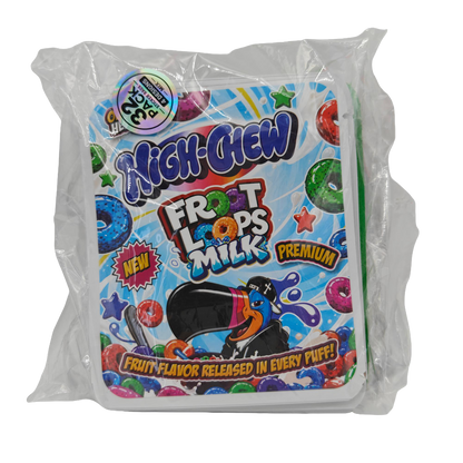 32 Pack - 3.5g Thick Sticker Mylar Bags - Premium Smell Proof Packaging Mix - Hi-Chew Candy