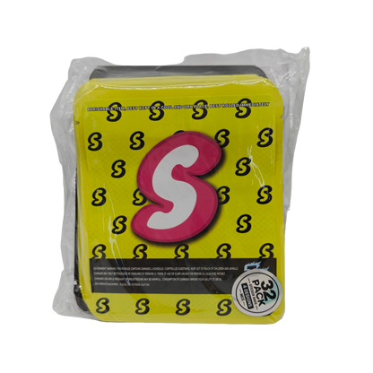 32 Pack - 3.5g Thick Sticker Mylar Bags - Premium Smell Proof Packaging Mix - Sprinklez Exotic Set