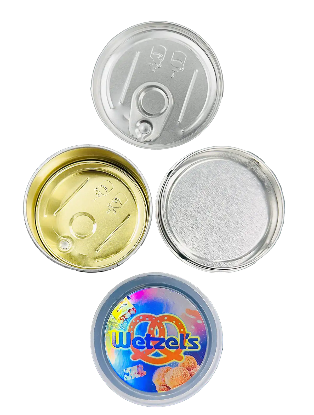 3.5g Tin Can Container - (12 Count) Wetzel's