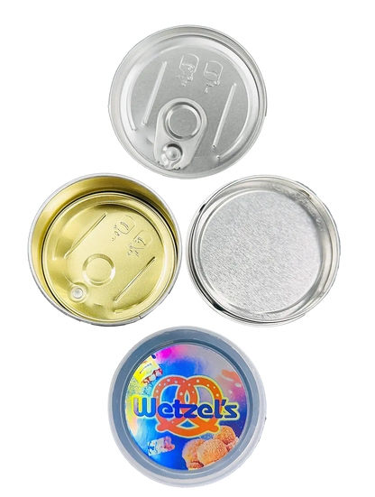 3.5g Tin Can Container - (12 Count) Wetzel's