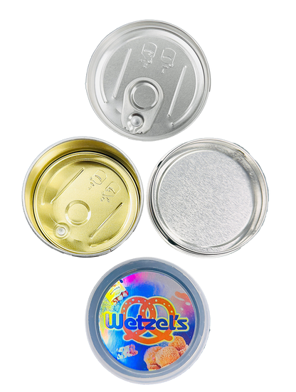 3.5g Tin Can Container - (12 Count) Wetzel's